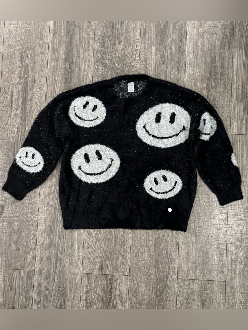 Limited Too Smiley Sweater Girls XL 16/18